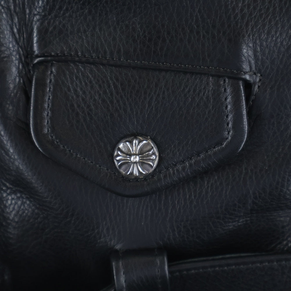 CHROME HEARTS(クロムハーツ) JJ DEAN ダガージップライダース レザージャケット ブラック レディース