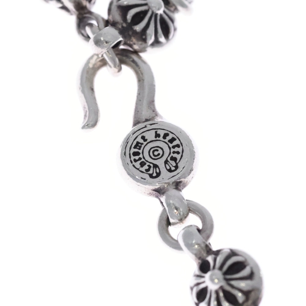 CHROME HEARTS(クロムハーツ) #1 CRSBL CHN SML CH CRS クロスボールチェーン スモールCHクロス ネックレス シルバー BCA193