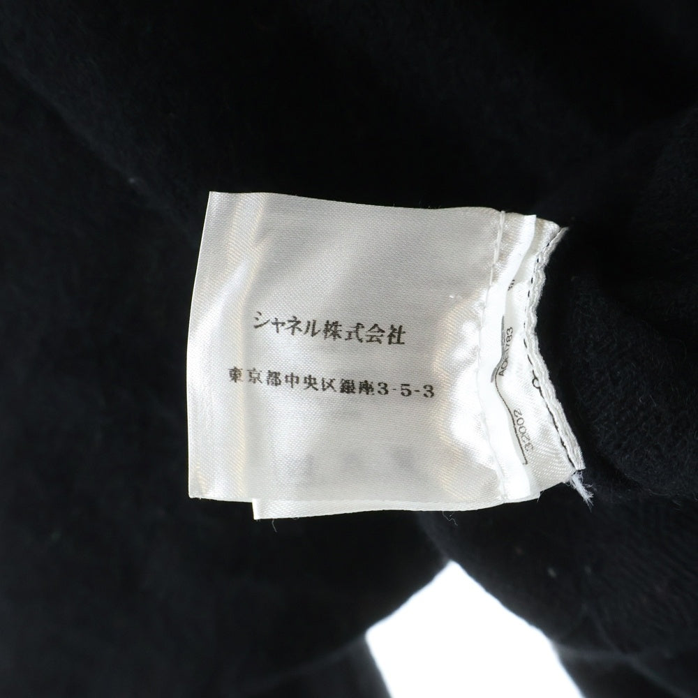 CHANEL(シャネル) ジップパーカー ブラック カシミア レディース