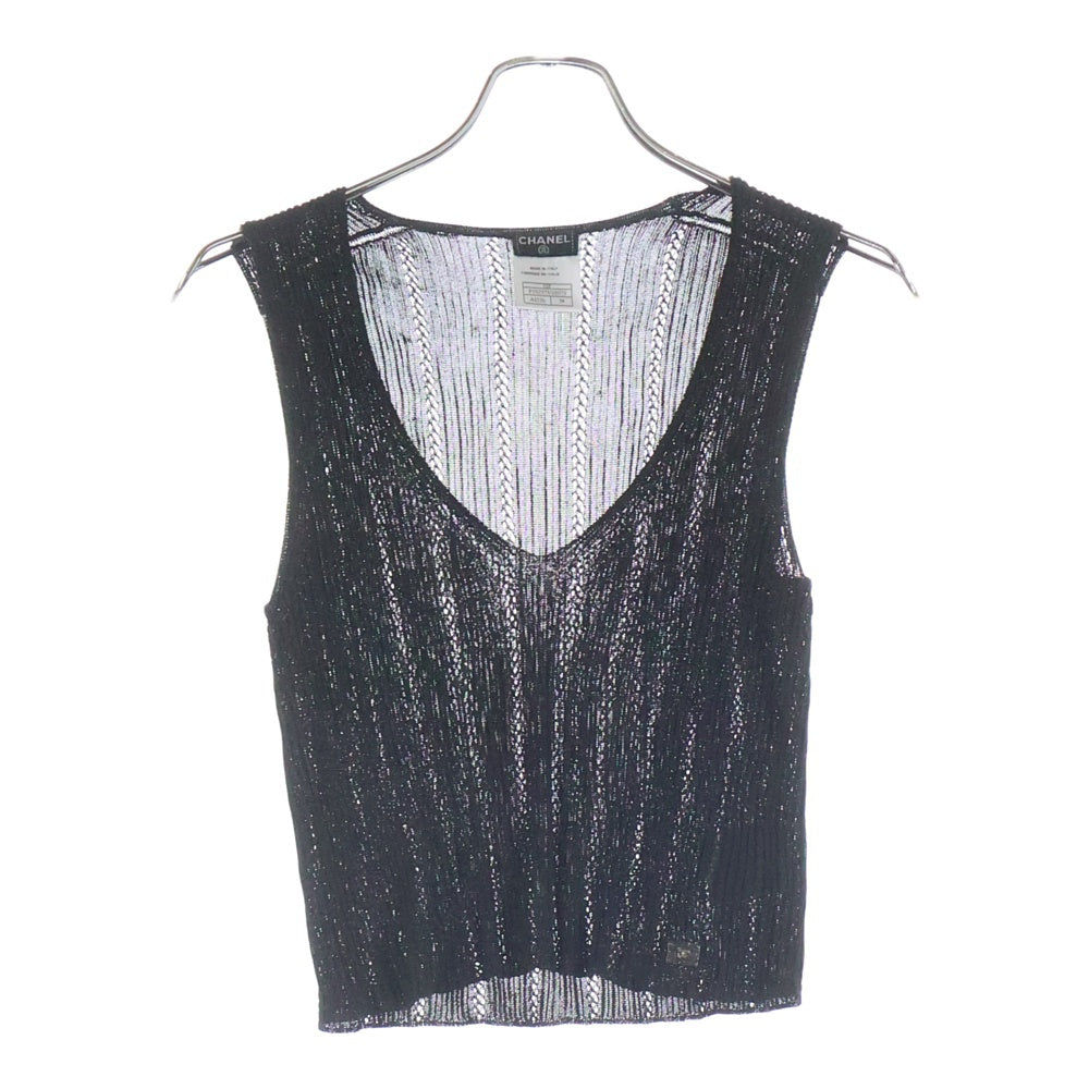 CHANEL(シャネル) 02SS アンサンブル ニット カーディガン ブラック レディース
