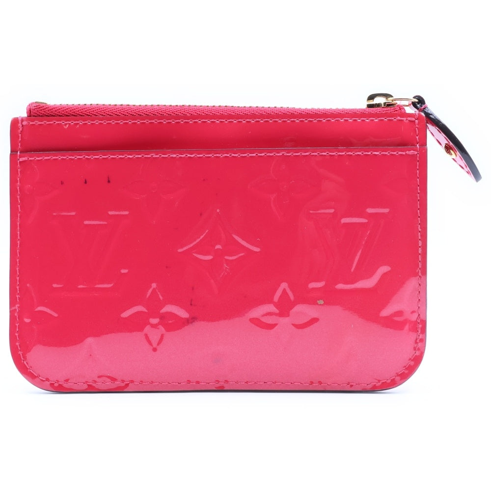 LOUIS VUITTON(ルイヴィトン) モノグラム ヴェルニ クレNM ポシェット 財布 ピンク PVCレザー M90312 レディース