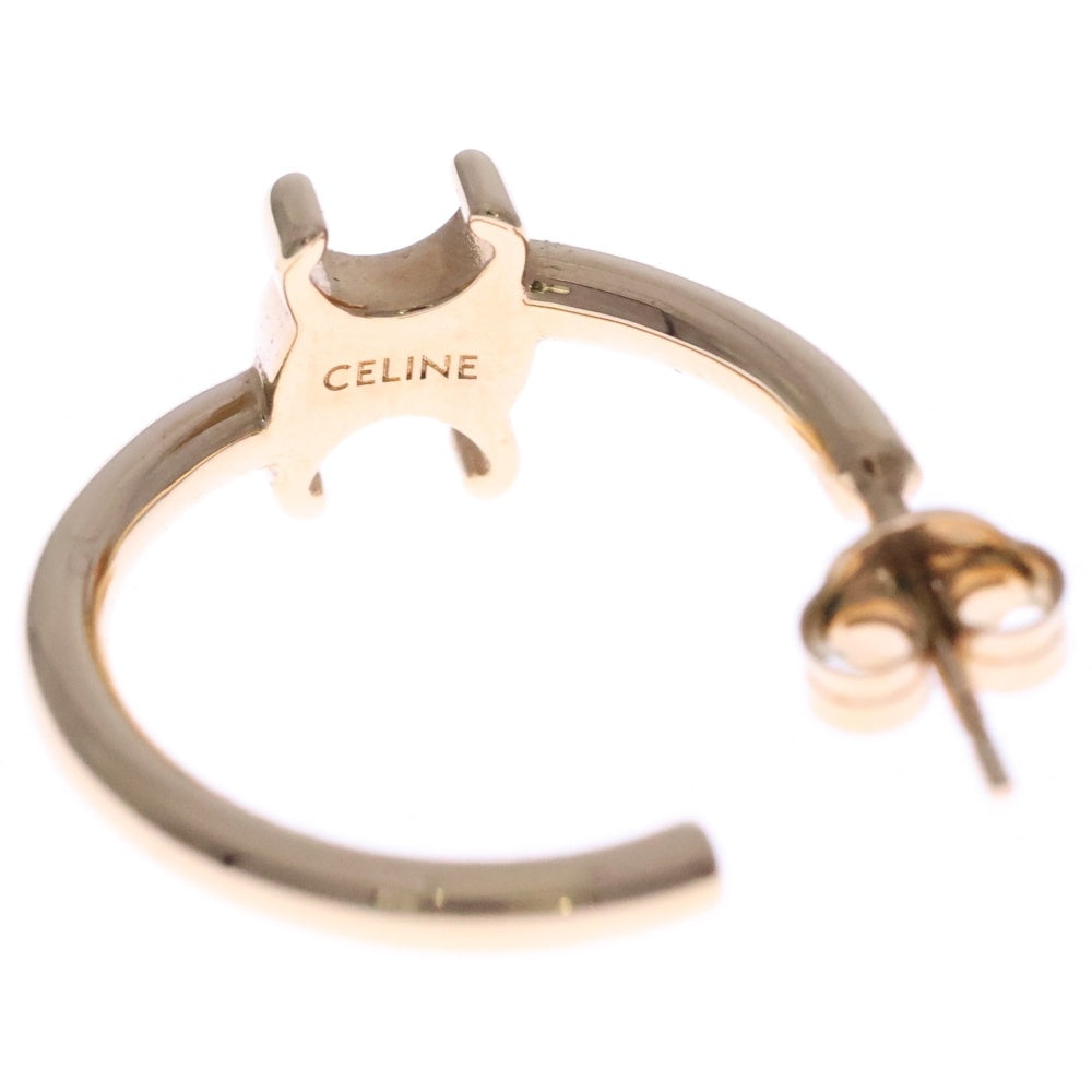 CELINE(セリーヌ) トリオンフ アシンメトリック フープピアス ゴールド GP レディース
