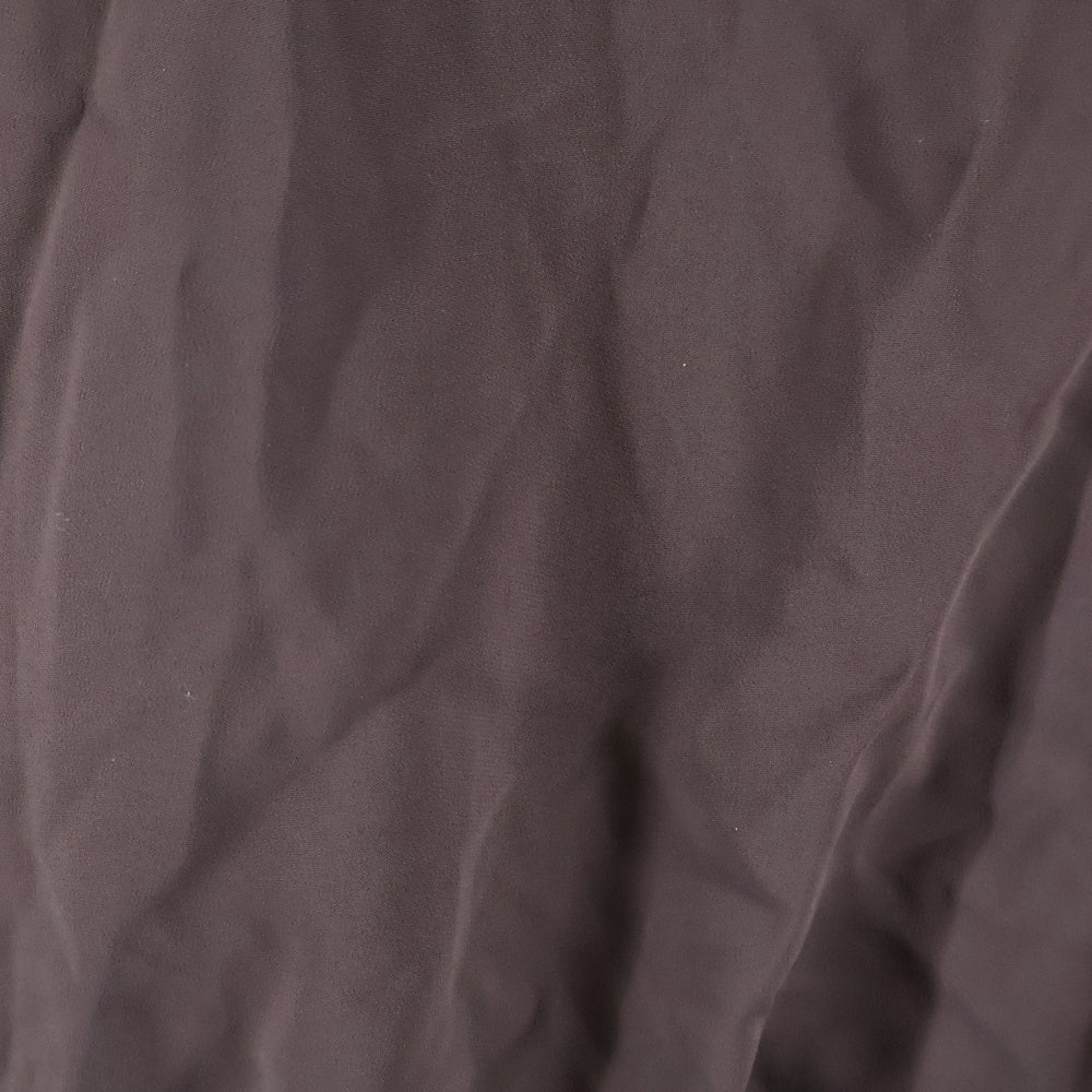 FERRAGAMO(フェラガモ) アシンメトリードレス ワンピース ナイロン ブラウン レディース