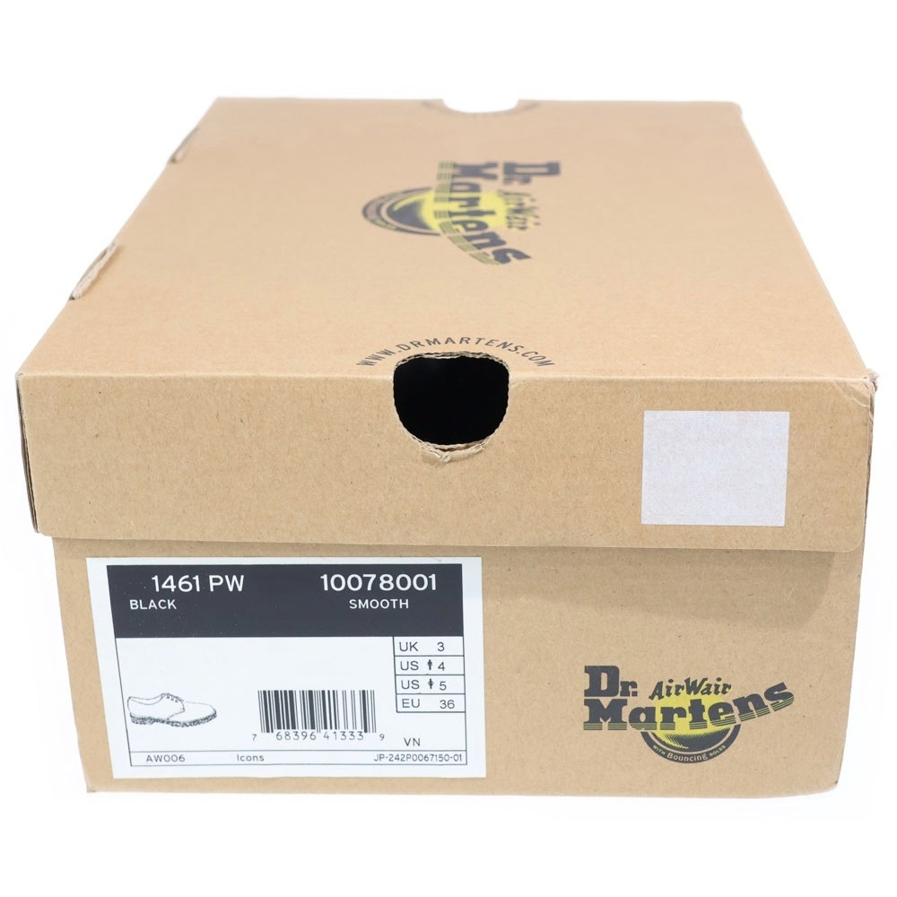 Dr.Martens(ドクターマーチン) 3ホール シューズ 黒 レザー 1461PW レディース