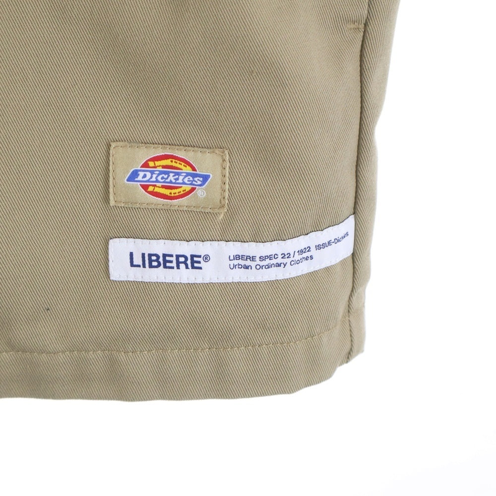 LIBERE(リベーレ) ディッキーズコラボ プラスワークシャツ ベージュ 222201