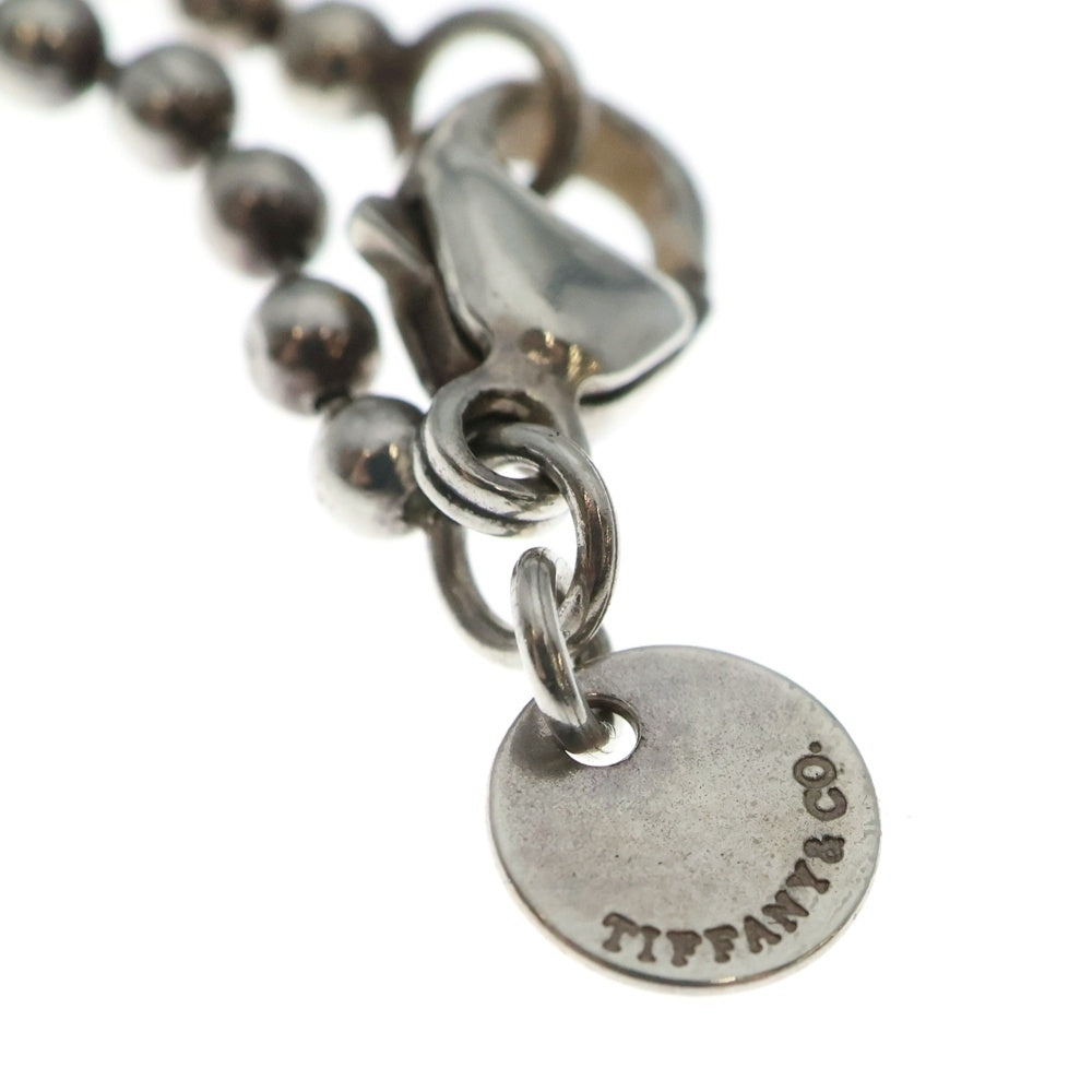 TIFFANY & Co.(ティファニー) ドッグタグ ボールチェーンネックレス ペンダント チェーン SV925 シルバー 28.6g