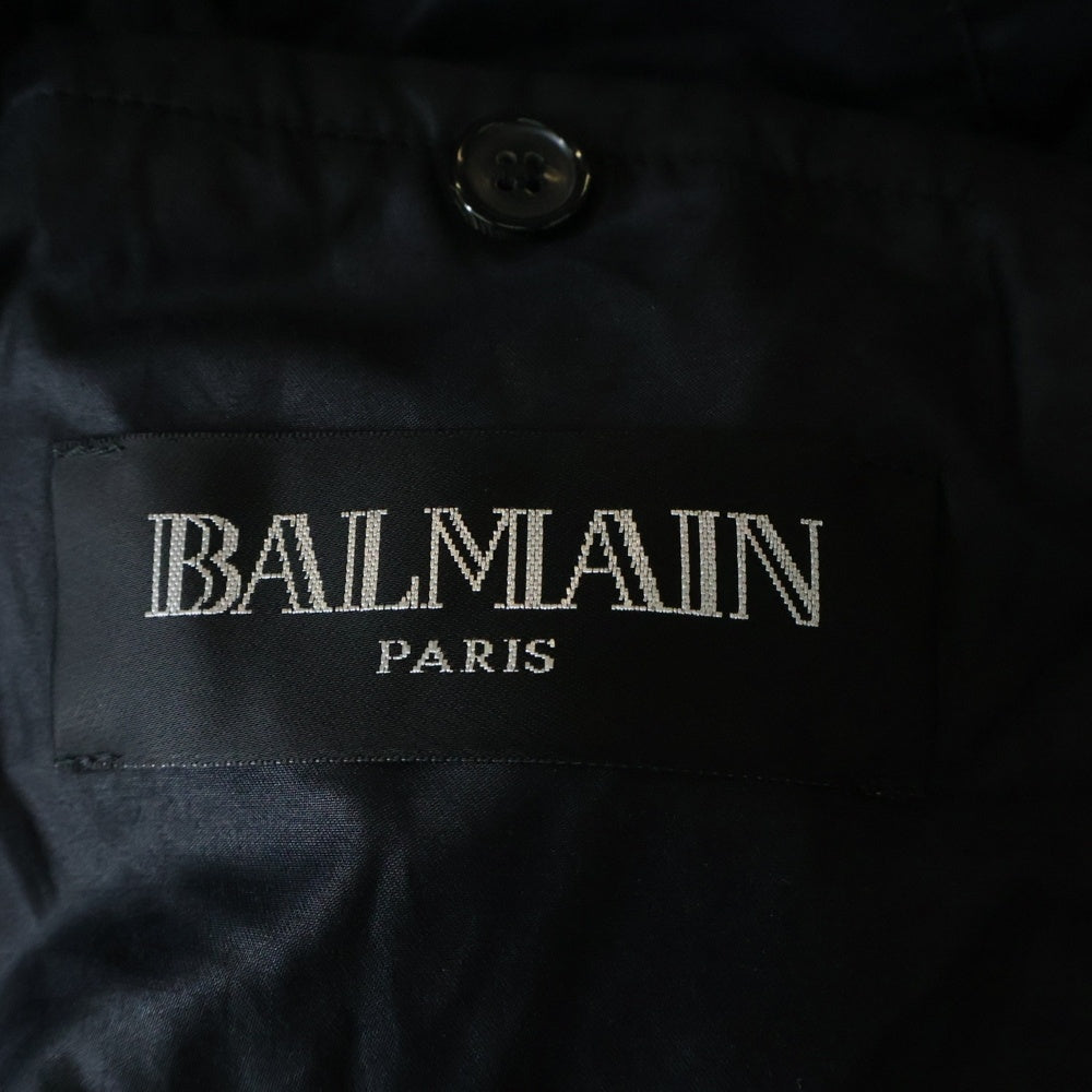 BALMAIN(バルマン) Biker Down バイカーダウンジャケット ブラック