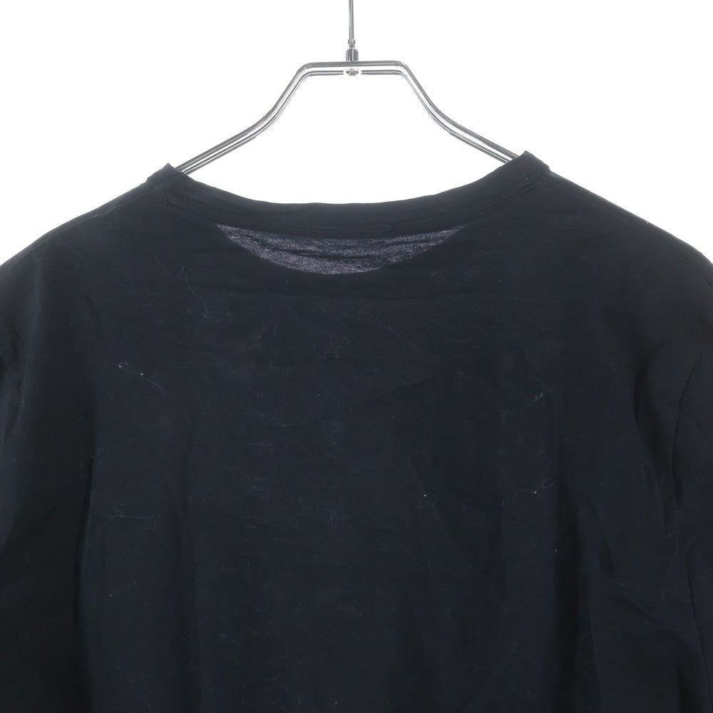 MONCLER(モンクレール) ワッペンロゴ クルーネック 半袖Tシャツ ブラック