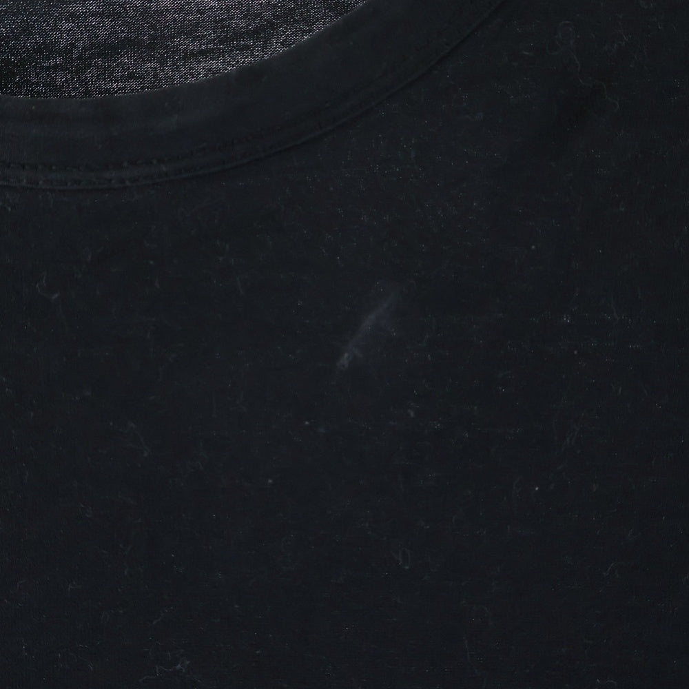 MONCLER(モンクレール) ワッペンロゴ クルーネック 半袖Tシャツ ブラック