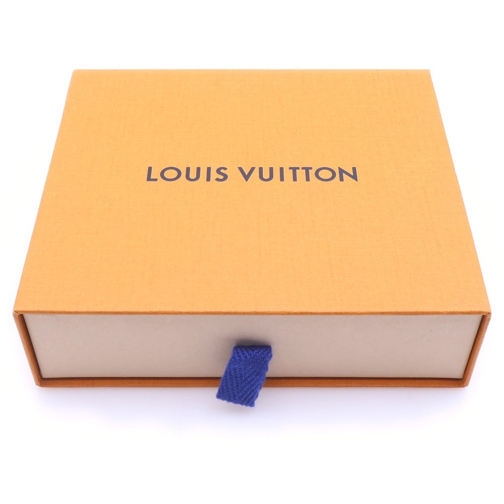 LOUIS VUITTON(ルイヴィトン) モノグラム・アンプラント ポルトモネロザリ コンパクトウォレット 三つ折り財布 コインケース ライトブルー レザー M81923 ゴールド金具