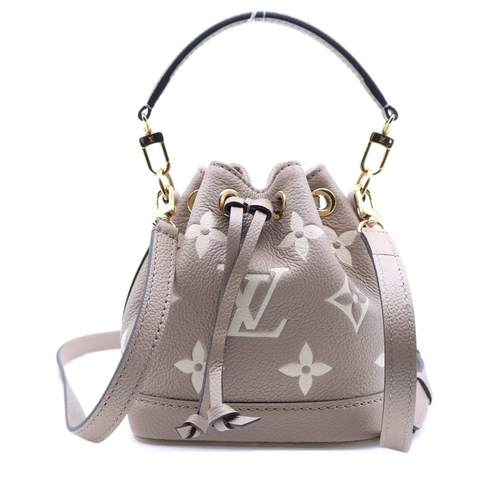 LOUIS VUITTON(ルイヴィトン) モノグラム アンプラント ナノノエ ショルダーバッグ ハンドバッグ トゥルトレールグレー RFID M46291 レディース