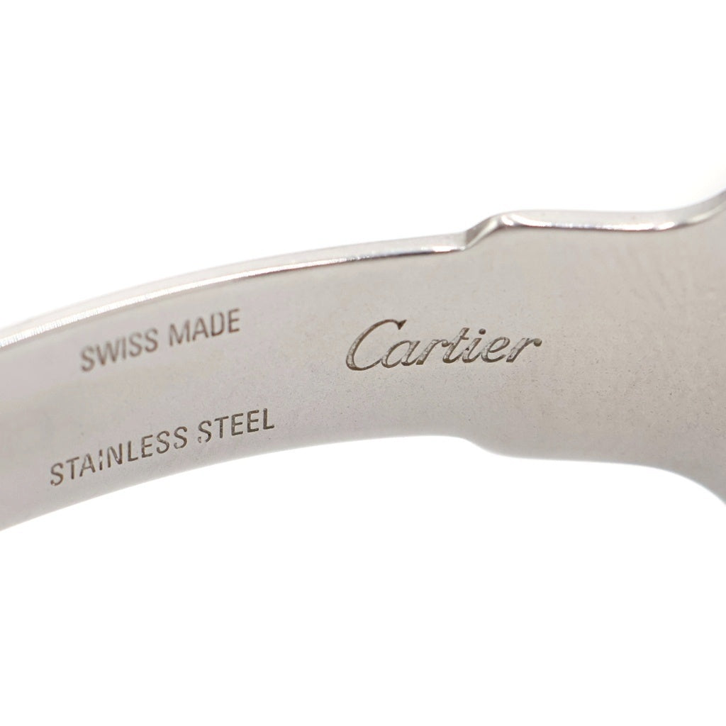 Cartier(カルティエ) マストタンクLM 白文字盤 SV925×革/QZ シルバー クォーツ 電池式 腕時計 W1014154 レディース