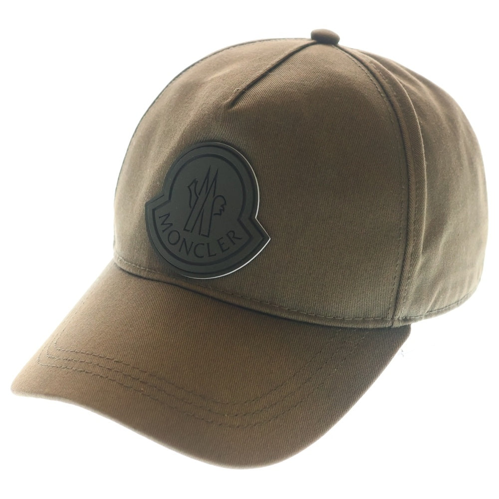 MONCLER(モンクレール) ロゴ ベースボールキャップ カーキ G10913B76300