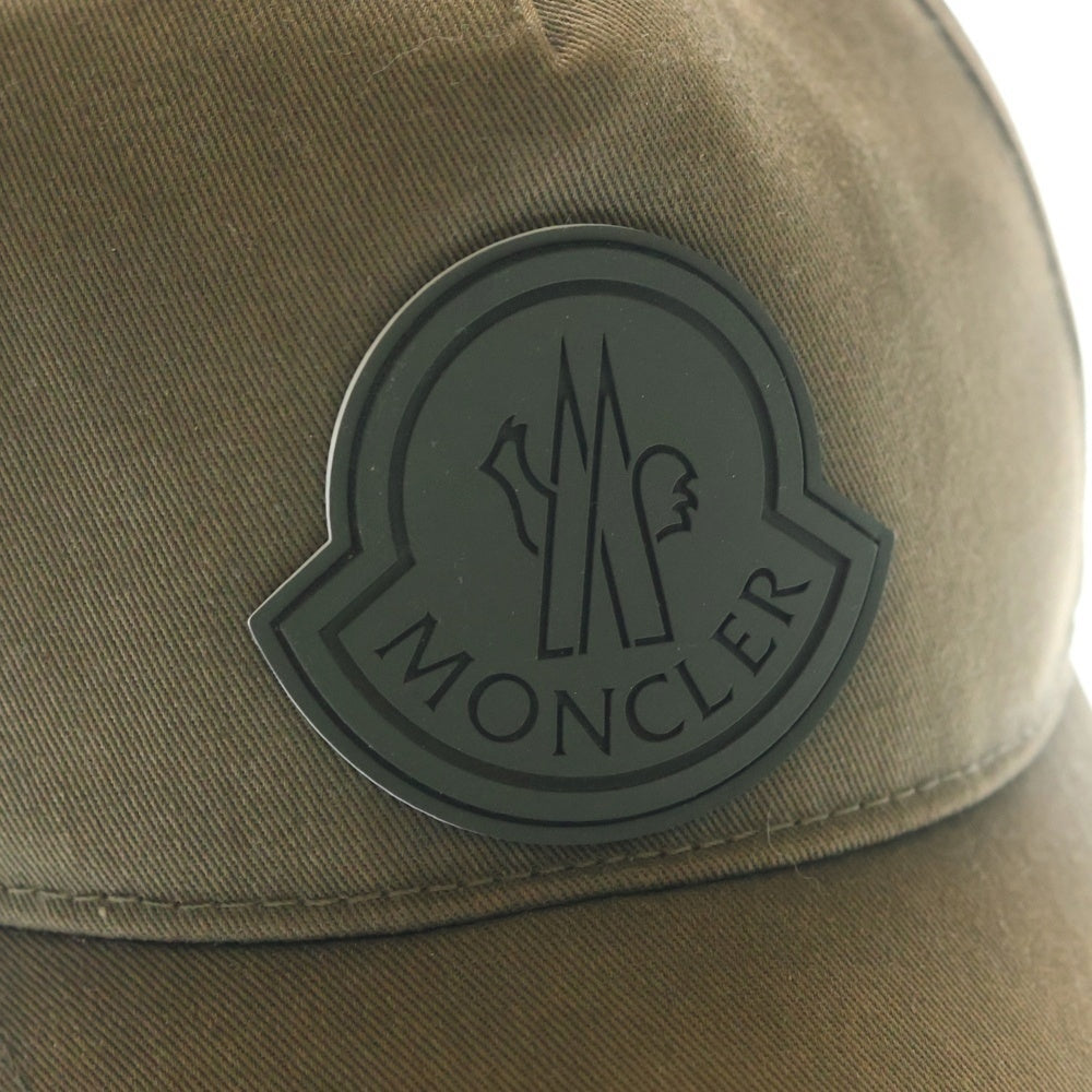 MONCLER(モンクレール) ロゴ ベースボールキャップ カーキ G10913B76300