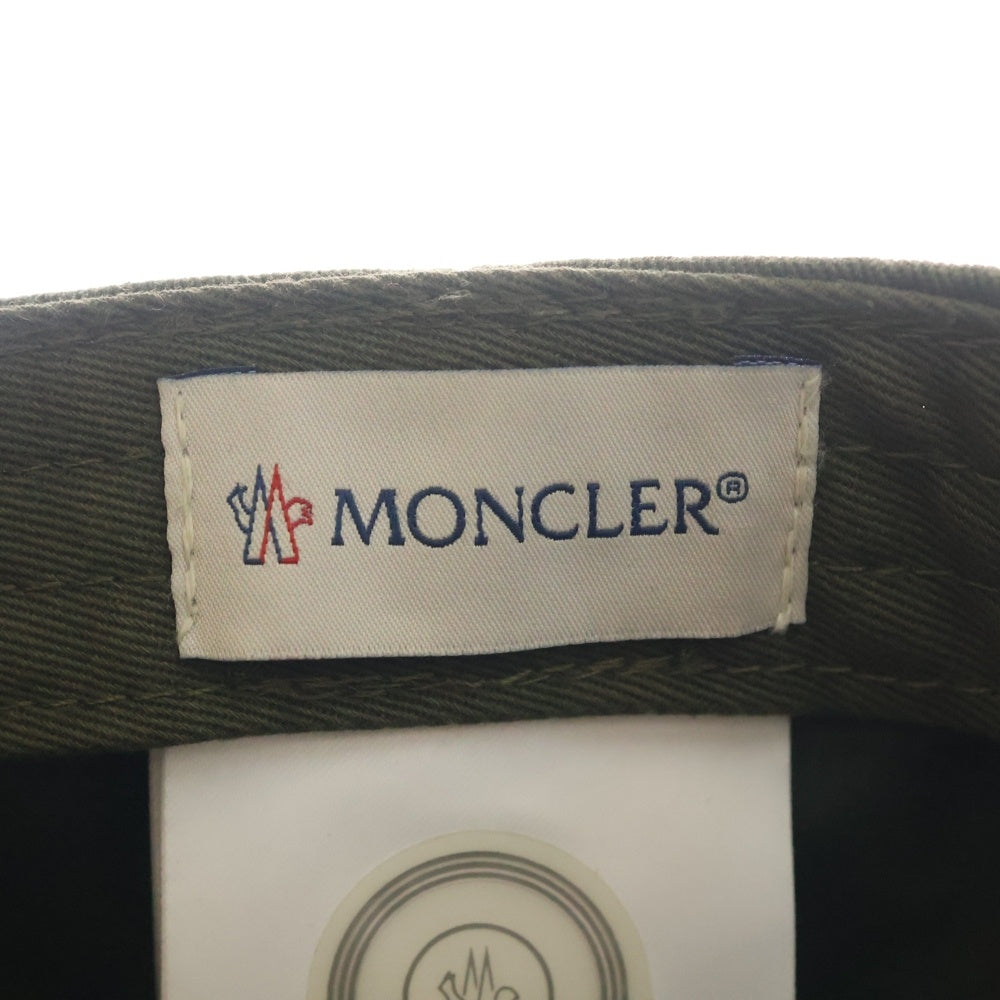 MONCLER(モンクレール) ロゴ ベースボールキャップ カーキ G10913B76300