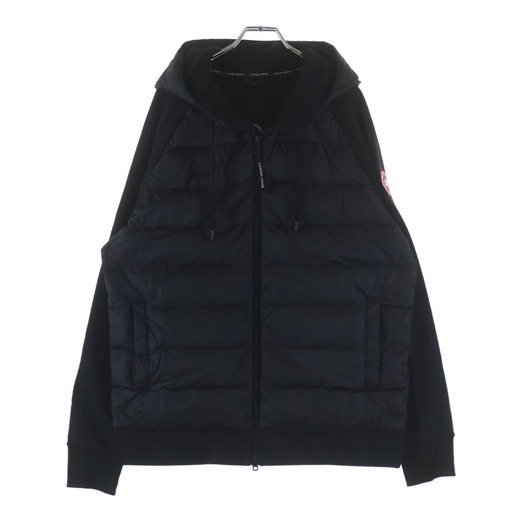 CANADA GOOSE(カナダグース) ハイブリッジヒューロン フーディジャケット ブラック ナイロン #L/G