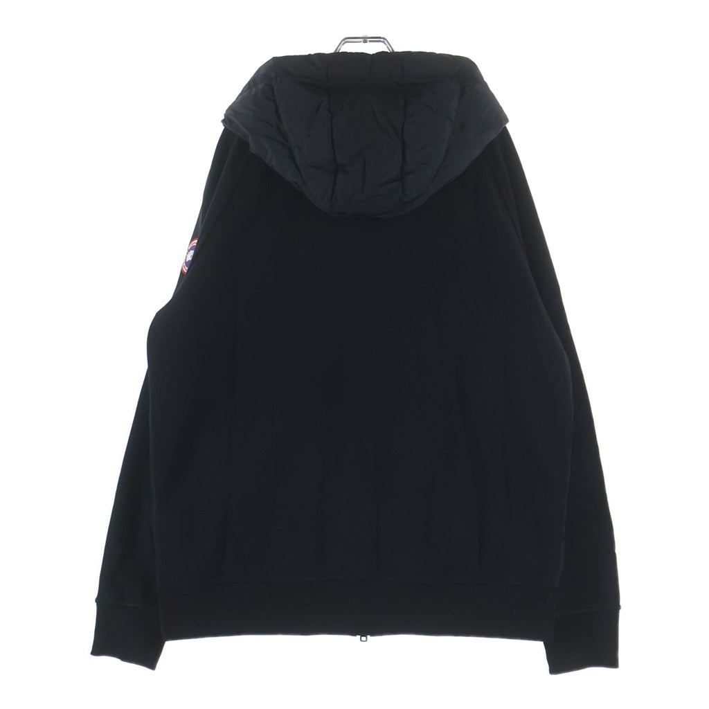 CANADA GOOSE(カナダグース) ハイブリッジヒューロン フーディジャケット ブラック ナイロン #L/G