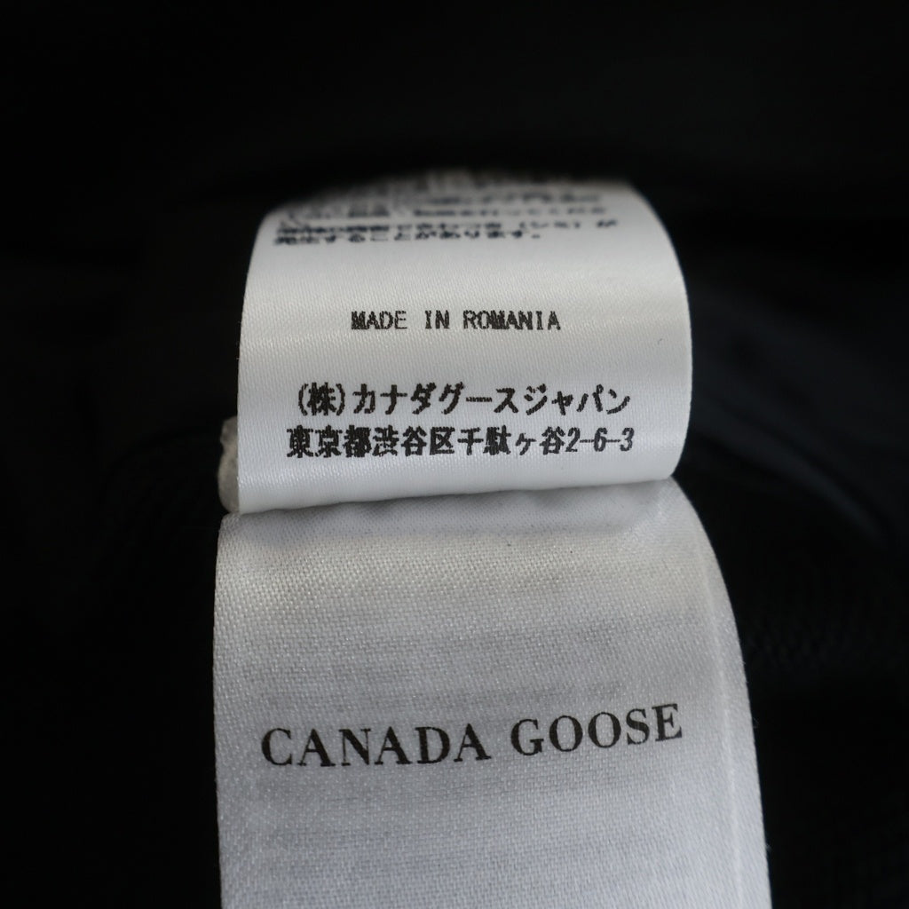 CANADA GOOSE(カナダグース) ハイブリッジヒューロン フーディジャケット ブラック ナイロン #L/G