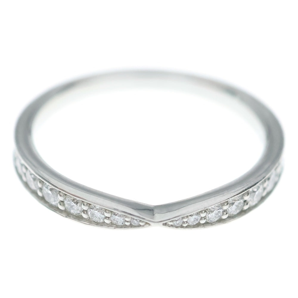 TIFFANY & Co.(ティファニー) ハーモニー ハーフダイヤ リング 指輪 Pt950 プラチナ シルバー レディース