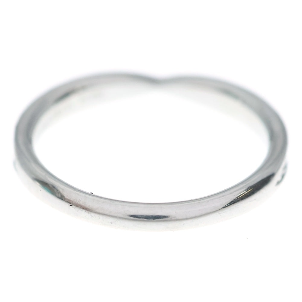TIFFANY & Co.(ティファニー) ハーモニー ハーフダイヤ リング 指輪 Pt950 プラチナ シルバー レディース