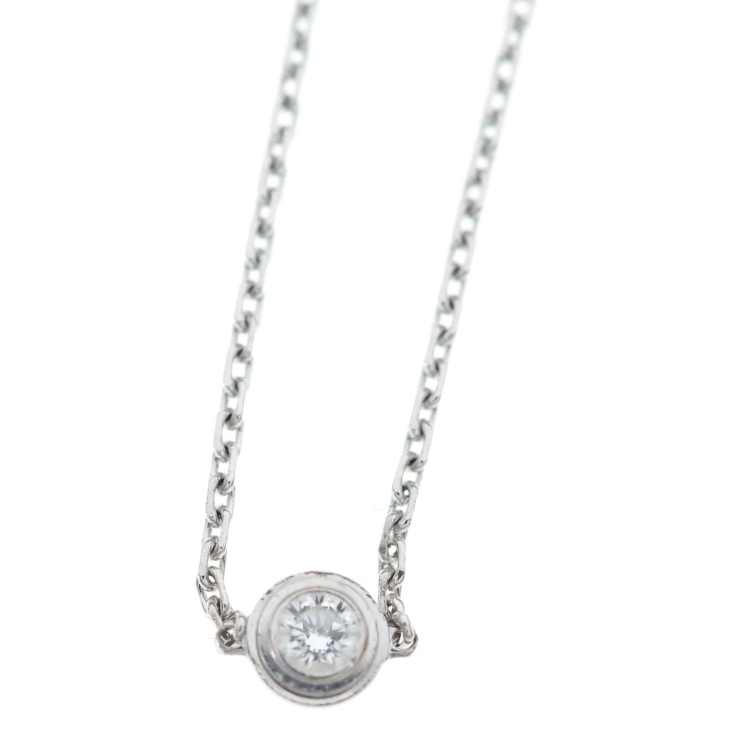 Cartier(カルティエ) ダムール 1Pダイヤ ブレスレット シルバー K18 1.4g レディース