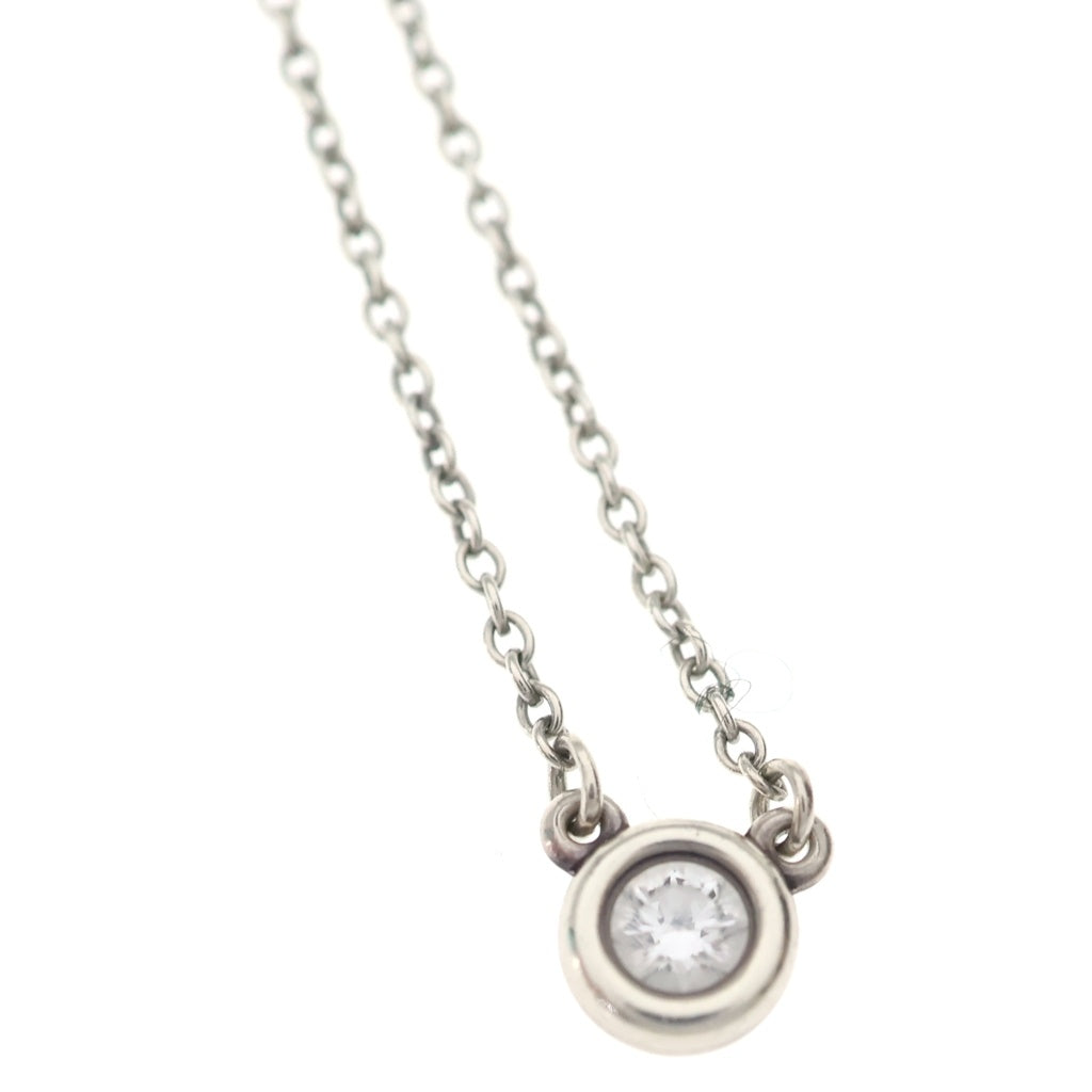 TIFFANY & Co.(ティファニー) ダイヤネックレス ペンダント チェーン シルバー Sv925 0.10ct 1.7g レディース