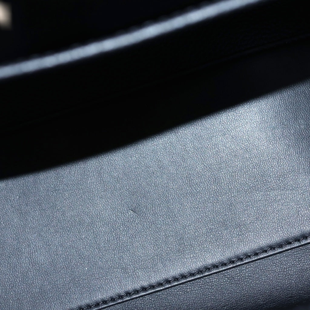 LOUIS VUITTON(ルイヴィトン) シティ スティーマーPM キュイール トリヨン ノワール レザー 2WAY ハンド ショルダーバッグ ゴールド金具 ブラック M53028 レディース