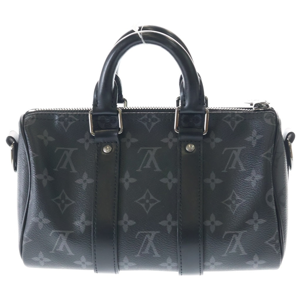 LOUIS VUITTON(ルイヴィトン) モノグラムエクリプス キーポルバンドリエール25 ショルダーバッグ ブラック M46271 ICタイプ レディース