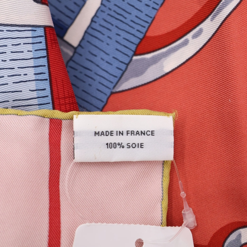 HERMES(エルメス) カレ90 Mors a Jouets 馬銜 シルクスカーフ マルチカラー レディース