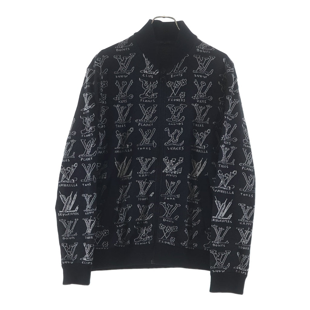 LOUIS VUITTON(ルイヴィトン) LVカートゥーンブルゾン ライトジャケット ブラック #M RM211M ZMH HKY21W