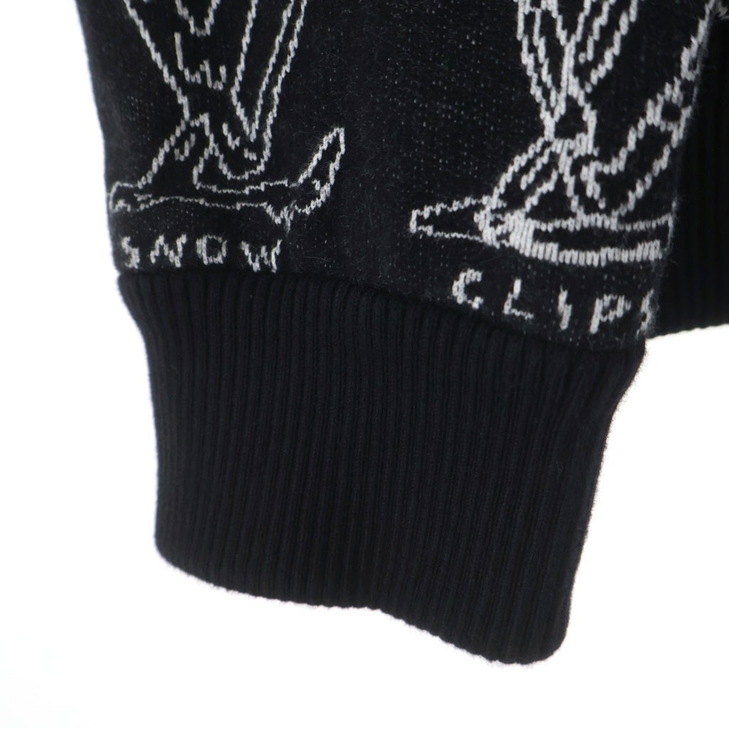 LOUIS VUITTON(ルイヴィトン) LVカートゥーンブルゾン ライトジャケット ブラック #M RM211M ZMH HKY21W