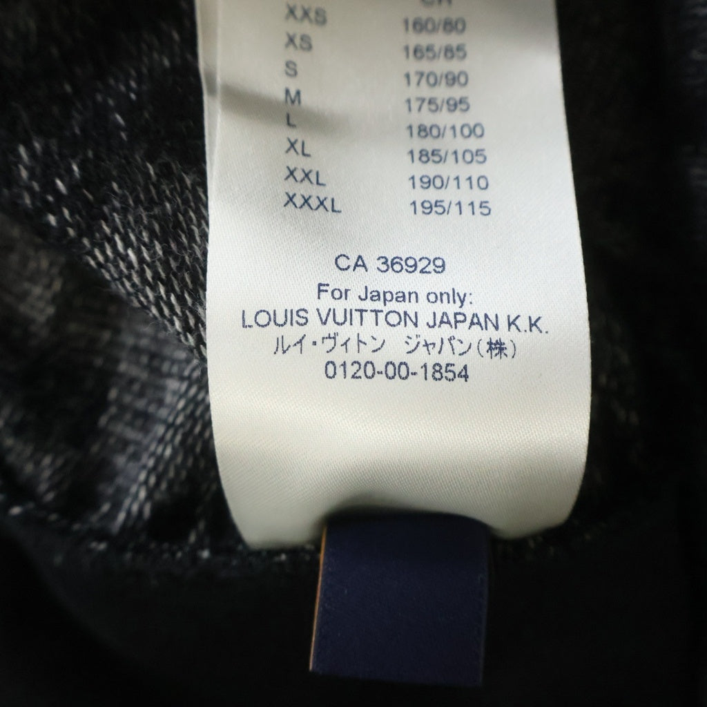 LOUIS VUITTON(ルイヴィトン) LVカートゥーンブルゾン ライトジャケット ブラック #M RM211M ZMH HKY21W