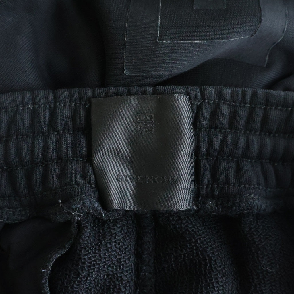 GIVENCHY(ジバンシィ) ロゴスウェットパンツ ブラック #S