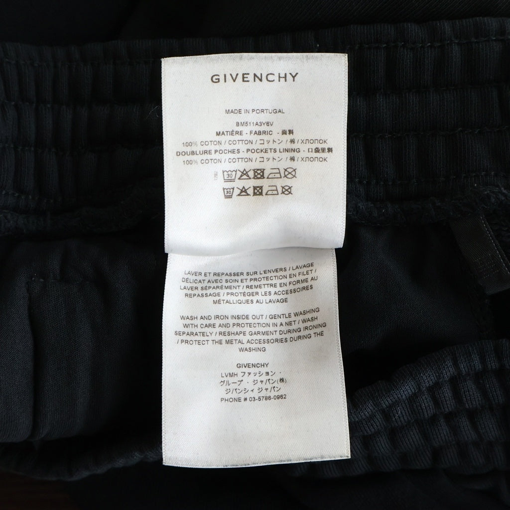GIVENCHY(ジバンシィ) ロゴスウェットパンツ ブラック #S