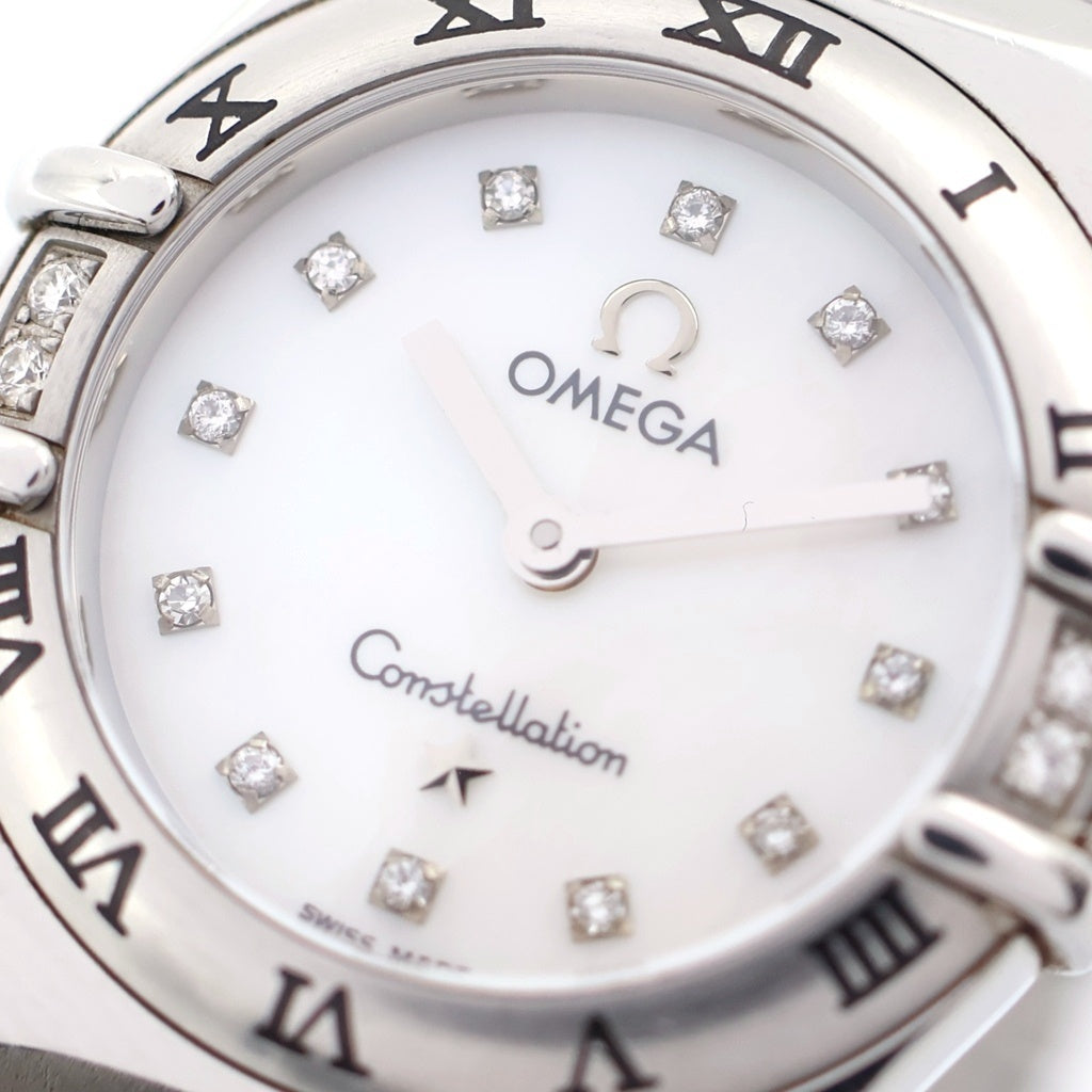 OMEGA(オメガ) コンステレーション ミニ マイチョイス ホワイトシェル文字盤 クォーツ 1567.75