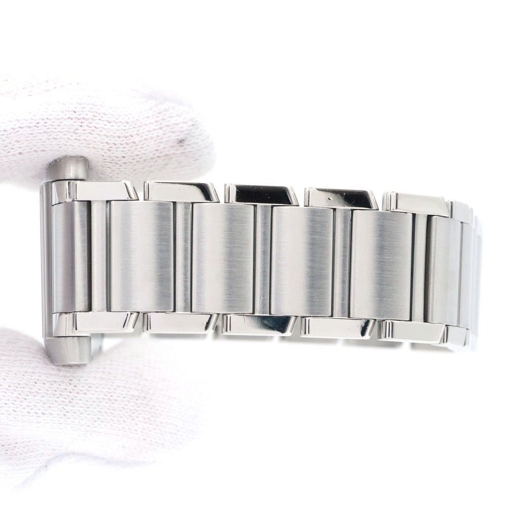 Cartier(カルティエ) タンクフランセーズMM 白文字盤 SS/QZ ステンレス クオーツ 腕時計 W51003Q3