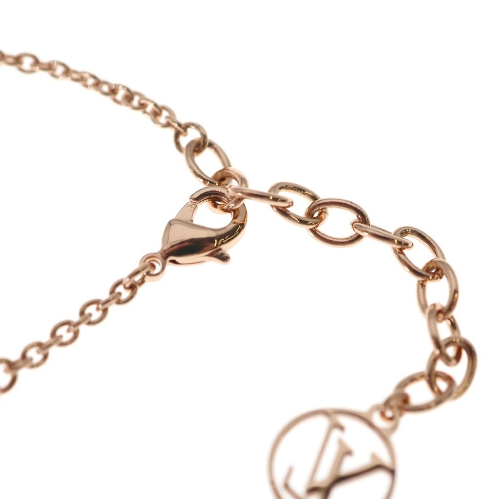LOUIS VUITTON(ルイヴィトン) LVアイコニック ロゴラインストーン ブレスレット GP ピンクゴールド M0942A レディース