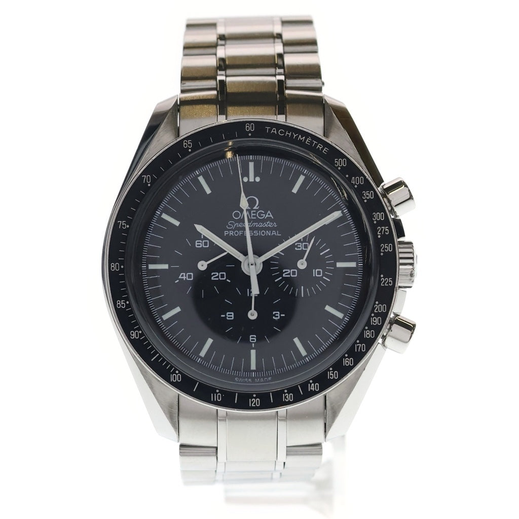 OMEGA(オメガ) スピードマスター プロフェッショナル ムーンウォッチ 黒文字盤 SS×手巻き ステンレス 腕時計 3570.50 メンズ