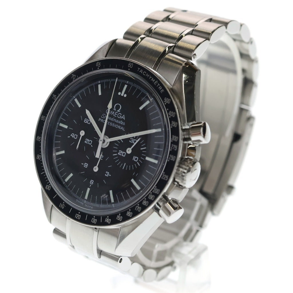 OMEGA(オメガ) スピードマスター プロフェッショナル ムーンウォッチ 黒文字盤 SS×手巻き ステンレス 腕時計 3570.50 メンズ