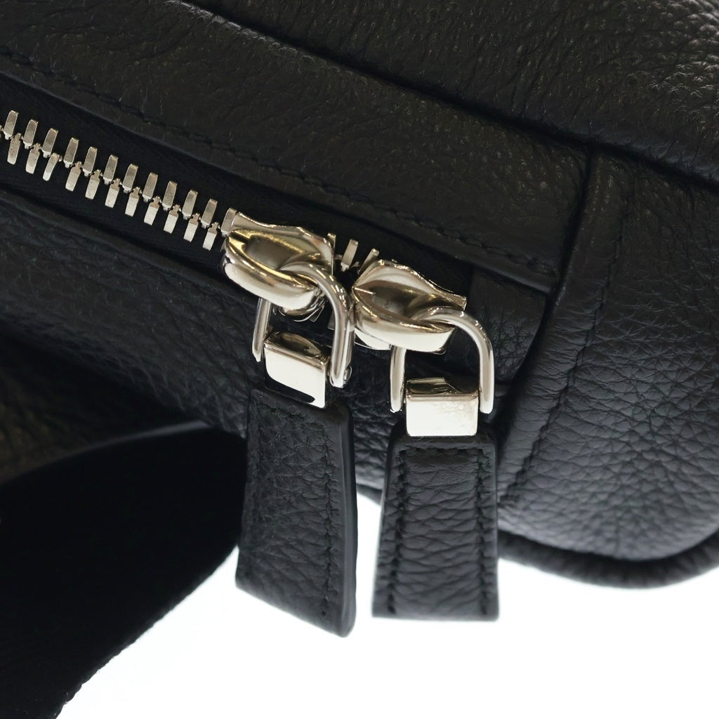 PRADA(プラダ) VIT.DAINO ヴィッテロダイノ ショルダーバッグ レザー トリックチャーム ブラック 2VH181
