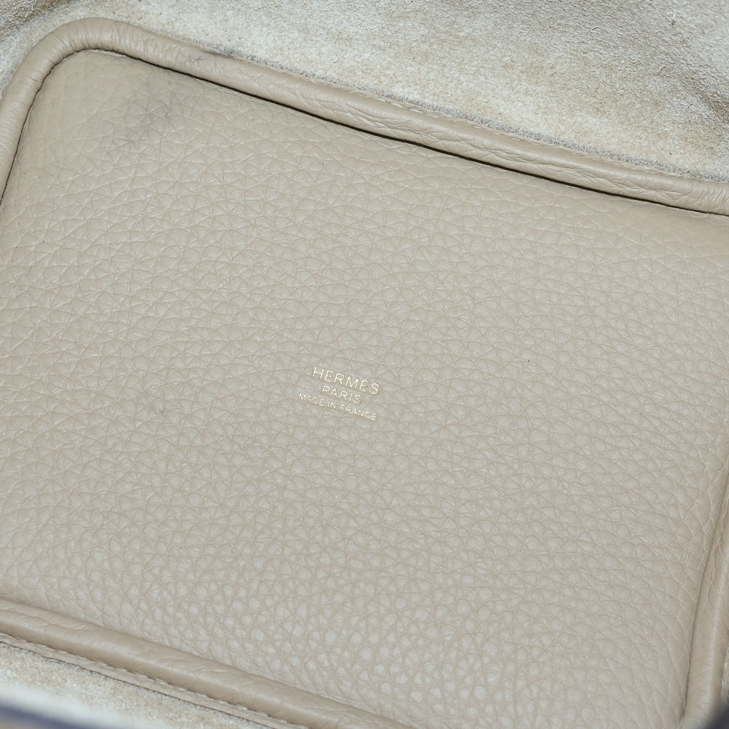 HERMES(エルメス) ピコタンPM トリヨンクレマンス ゴールド金具 ハンドバッグ K刻印 トレンチ ベージュ レディース