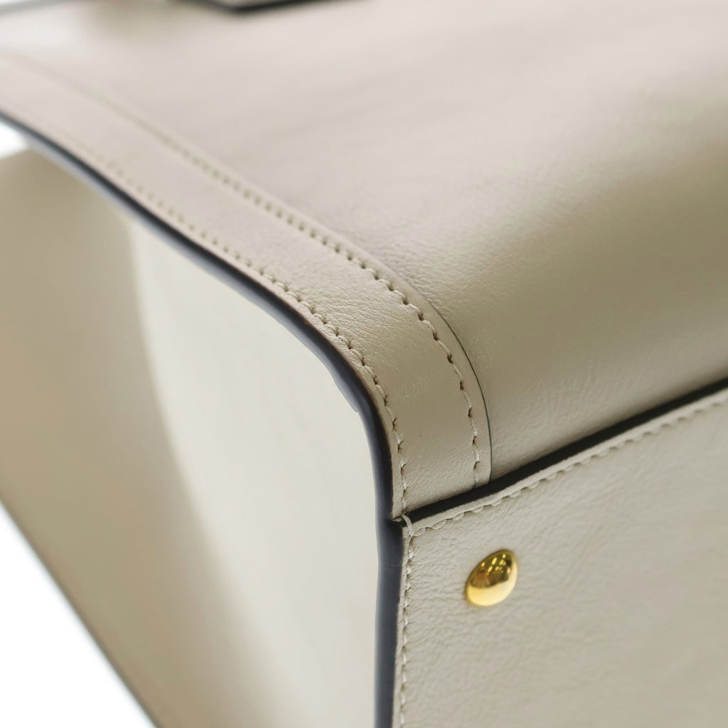 GUCCI(グッチ) ダイアナ バンブー GGマーモント レザー 2WAY ハンドバッグ ショルダーバッグ 660195 ホワイト レディース