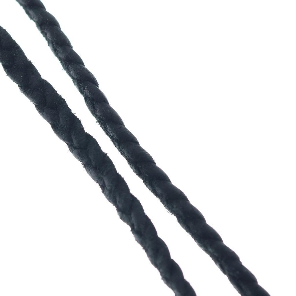 CHROME HEARTS(クロムハーツ) EWLP SBTBAND モチーフアイウェアループ Wレザーブレイド SBTバンドリング ペンダント ネックレス