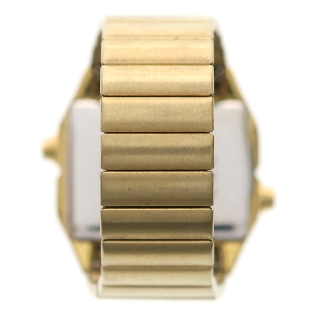 MM6 Maison Margiela(エムエムシックスメゾンマルジェラ) MM6×TIMEX T80 SS/QZ ステンレス クォーツ 電池式 リングウォッチ 時計 デジタル文字盤 ゴールド