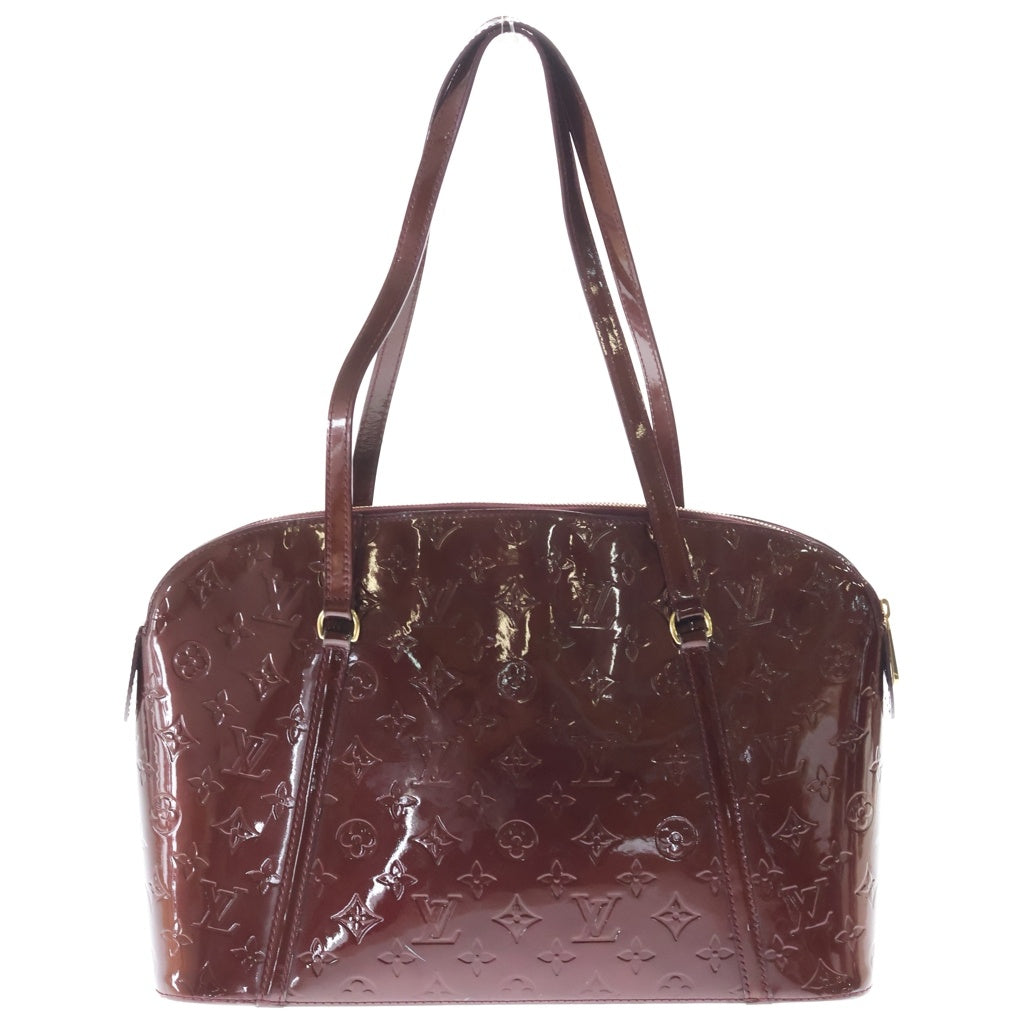 LOUIS VUITTON(ルイヴィトン) アヴァロンジップ モノグラム ヴェルニ パテントレザー ショルダーバッグ ボルドー M91745 レディース