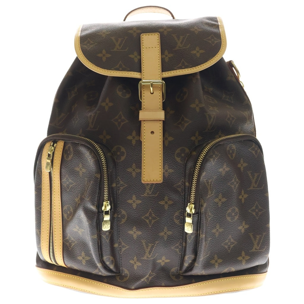 LOUIS VUITTON(ルイヴィトン) モノグラム サック ア ド ボスフォール PVC レザー バックパック リュックサック ブラウン M40107 レディース