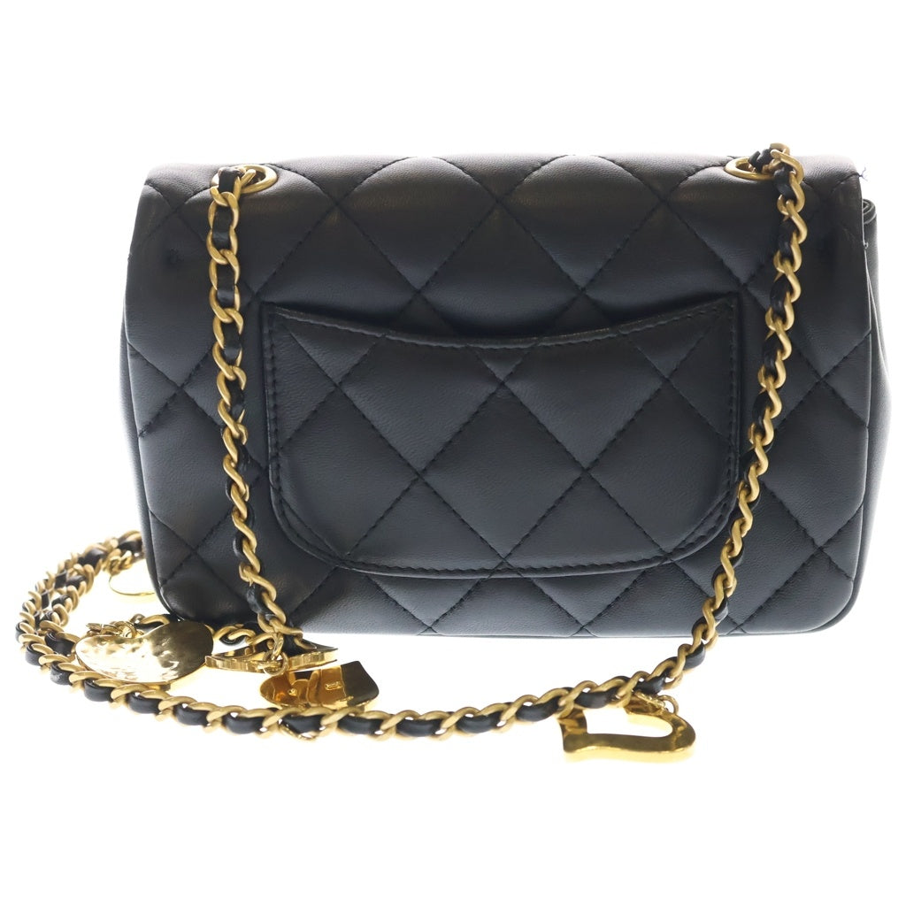 CHANEL(シャネル) ミニマトラッセ ココマーク ハートチャーム チェーン