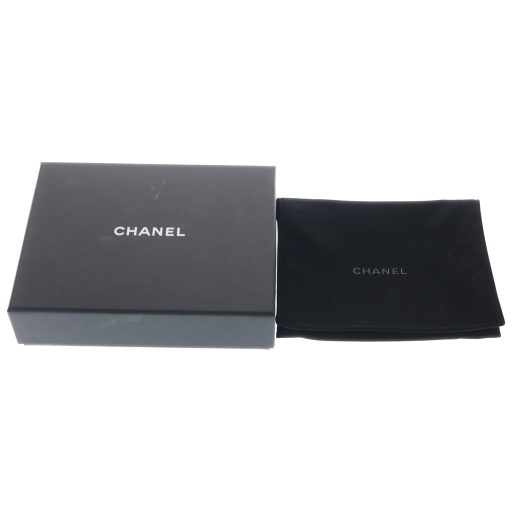 CHANEL(シャネル) マトラッセ ココマーク ジップ コインパース コインケース キャビアスキン ゴールド金具 イエロー AP2061 レディース