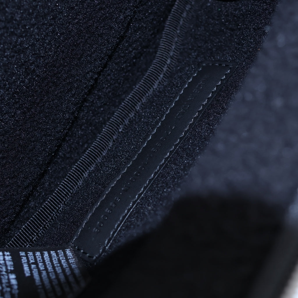 BALENCIAGA(バレンシアガ) スキーウェア ボディバッグ ウエストバッグ ショルダーバッグ ブラック ナイロン 770881