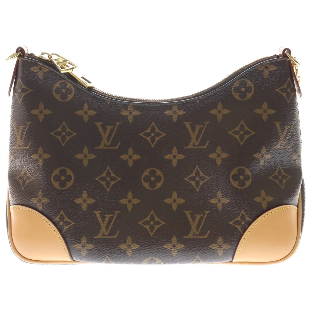 LOUIS VUITTON(ルイヴィトン) モノグラム ブローニュNM PVC レザー 2WAY ハンドバッグ ショルダーバッグ ICタイプ ブラウン M45832 レディース